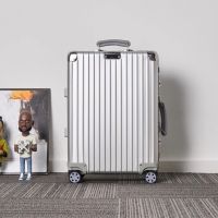 Rimowa CF Topas Luggage In Silver/Grey