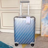 Rimowa X Dior Luggage In Blue