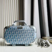 Rimowa X Dior Suitcase In Blue