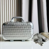 Rimowa X Dior Suitcase In Silver