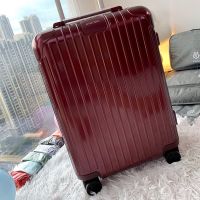 Rimowa Essential Luggage In Burgundy