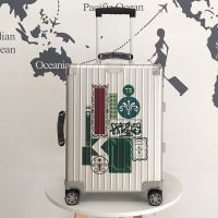 Rimowa Graffiti Luggage In Silver