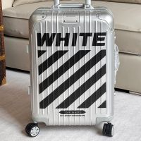 Rimowa X Off-White Luggage In Silver
