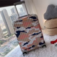 Rimowa Original Cabin Camouflage Luggage In Pink