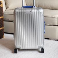 Rimowa Original Cabin Twist In Silver/Blue