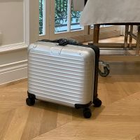 Rimowa Original Compact Pilot Case Luggage In Silver/Black
