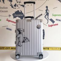 Rimowa X Steiff Teddy Bear Luggage In Silver