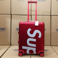 Rimowa X Supreme Luggage In Red