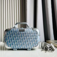 Rimowa X Dior Suitcase In Blue