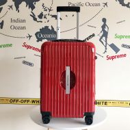 Rimowa x Porsche Luggage In Red